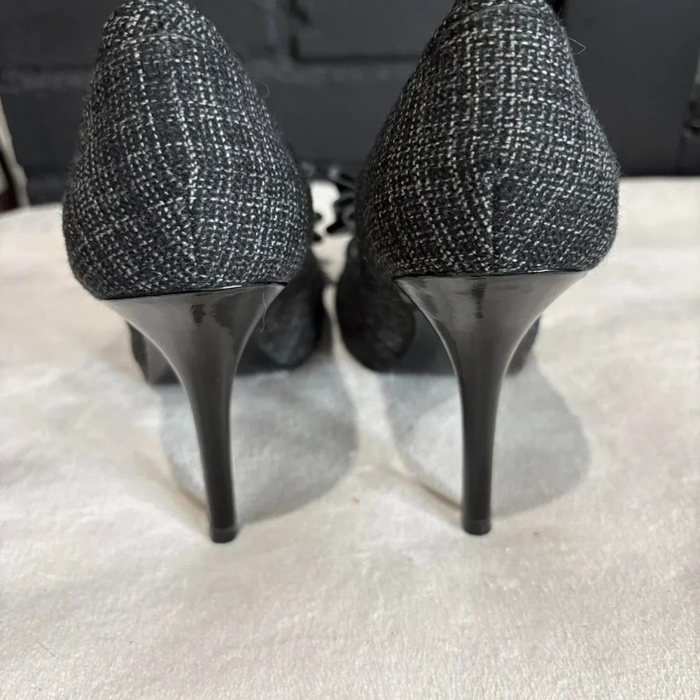Karen Millen bow heels size 38.5